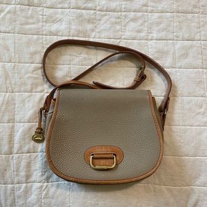 Vintage Dooney & Bourke Horseshoe Saddlebag